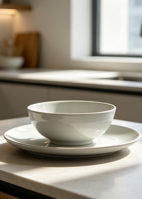 Modern Ceramic Dinner Bowl Plate Collection